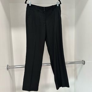 Ladies Nike Golf Dri Fit Pants size 6 Black NWOT lightweight trousers